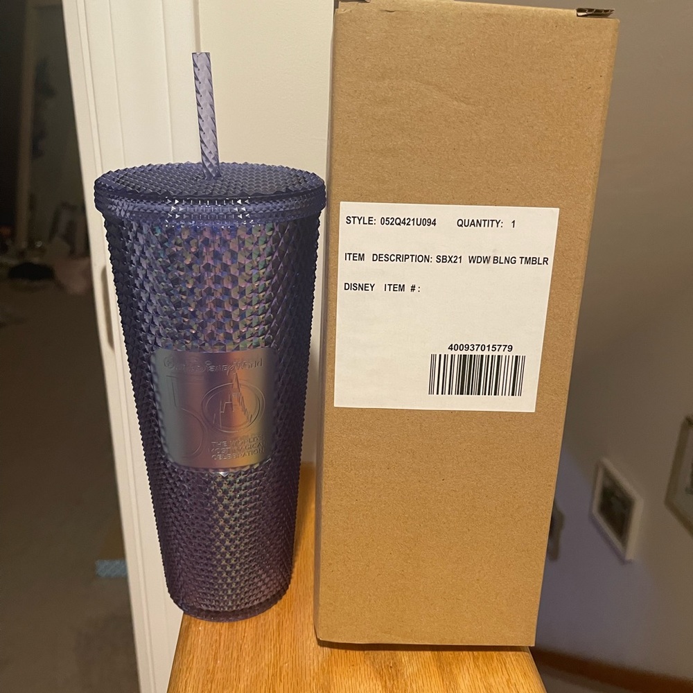 New in box 50th Starbucks tumbler